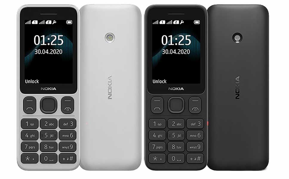 مشخصات گوشی موبایل نوکیا ۱۲۵ دو سیم کارت